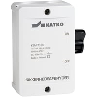 Katko Sikkerhedsafbryder, 4P, 16A, sidebetjent, IP67