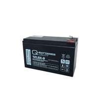 Q-Batteries 12V-9,0Ah blybatteri, 151x65x94