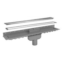 Purus Line sampak rist/ramme RIB 1000 mm, ?75mm lodret udl?b