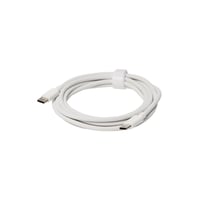 USB Type C kabel, 2 meter, hvid