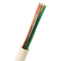 Alarmkabel ptr-f, 8 x 0,22mm2, T500, uskrmet, hvid – 500 meter