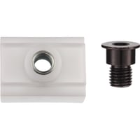 Dormkaba skrue 4 mm med glidestykke til TS92/93