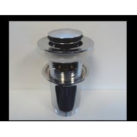 Bundventil 1 1/4" med Push Open og Overlb, K. Neerskov