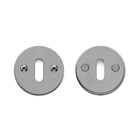 ngleskilt, Line18, matbrstet, 50x2mm, cc 27mm, til mellemdrslsekasse