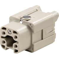 HDC Industristik hun-indsats, 4 polet+jord, strrelse 1, 16A