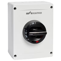 Sikkerhedsafbryder Katko, 32A, 4 poler, 2xM32P, gr, KEM432M3-M32P