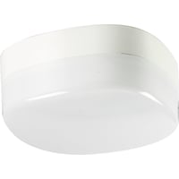 Utin 220 loft- og vgarmatur, 10W LED, 3000K, 700 lm, IP23, IK10, hvid - STANDARD