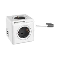 Billede af Extended 4 Outlets, 2 USB, Blue 1.5m (restsalg)