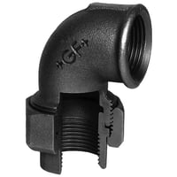Sort vinkel union 90 m. mf/mf – 1″ x 1″