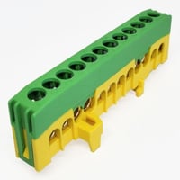 Jordklemme PE15-F2, 15 x 16 mm, grn/gul - Pollmann Elektrotechnik