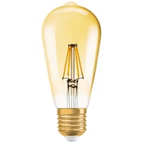 16: Vintage 1906 LED Edison 4W 827, 410 lumen, E27 guld