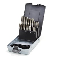 Snittappest HSS DIN352, metrisk M3-M12, 21 dele