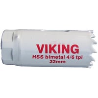 Hulsav HSS Bi-M 8-Cobalt ogs til rustfrit, 22 mm - Viking (restsalg)