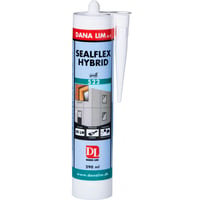 Billede af Dana Lim Sealflex Hybrid 522 - Fugemasse til fuger og ttning, 290 ml patron, sort