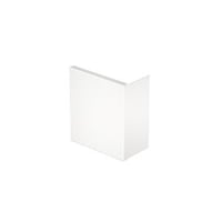 OBO WDK – Endestykke, 80 x 170 mm, perlehvid