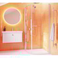 Hydra hndkldetrrer, 140 cm, krom - Dansani