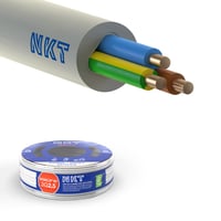 3G2,5 mm Installationskabel halogenfri, NOIKLX 90, 50 meter (i rulle) - NKT