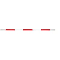 Afsprringslgte, 400 cm, tr, rd/hvid
