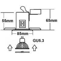 Billede af SL1220-55 12V 20W (SPRING) CH (outlet)