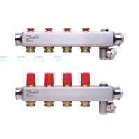 Danfoss Ssm Manifoldst 4+4 Med Endestykke