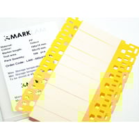 Mrkebjlke laminat gul, 55 x 15 mm, mellem - 100 stk