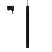 Sort Skinnespot Pendellampe Med Gu10 Fatning 230v 5 Rs Producentgaranti