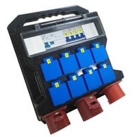 Byggepladstavle 16a 8x230v Dk Stik