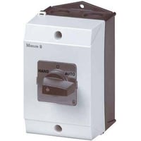 Eaton T0-3-8401/I1, Vippekontakt, 3P, Plast, Sort, Hvid, IP65, 80 mm