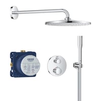 Grohe Precision 310 Komplet Indbygningsbrusest Rund Krom