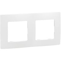 Niloe ramme for 2 enheder, hvid – Legrand