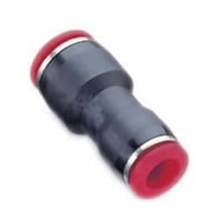 Norgren PUSH-IN samler lige reduceret komposit, Slangediameter udvendig 12mm, Slangediameter udvendig 2 8mm