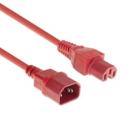 rdt strmkabel, C14 til C15, 1,8 meter - MicroConnect