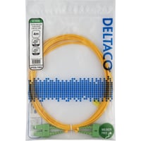 OS2 fiberkabel, SC - SC, duplex, APC/APC, 4 meter