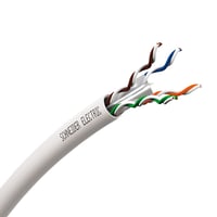Datakabel Cat.6 U/UTP, 1x4P, DCA, hvid, B100 – Actassi – 100 meter