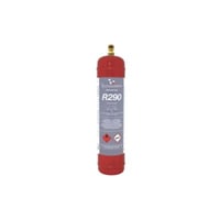 Tecnosystemi R290 (Propan), 1 l, 370 g, naturligt kølemiddel , ODP 0, GWP 3, UN 1978, engangsflaske
