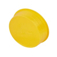 Plastprop konisk, gul, 74,0-76,6 (DBI 95)