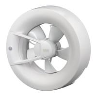 Ventilator S8, 230V, 2.5W, 115 m3/h, hvid - DUKA billede