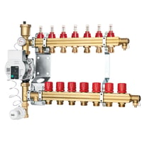 Roth ShuntUnit-7 med flowmler, pumpe, monteringsbeslag mv.