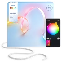 Philips Hue Essential LED Lightstrip, Gradiant Color & White Ambiance, Zigbee + Bluetooth, 10 meter