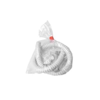 Karmoverfring flex, 14/10-500mm, hvid