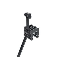 Montagebinder til kanter, 3,0 - 6,0 mm, sort