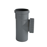 Nicoll HT-PP Renserr med Dksel, 75 mm, Gr