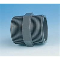 Brystnippel, PVC, 1 1/4'', PN10