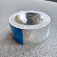 Aluminiumtape til varmekabel, 50 m x 50 mm