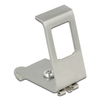 Keystone Metal Mounting, 1 port til DIN-skinne – Delock
