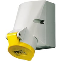 CEE vgudtag, 3 polet, 16A, 110V, IP44, gul, M20