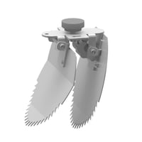 Spjld til TX11 Lock universal D, fingerskrue, 150/160 mm