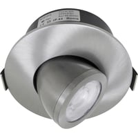 Nordtronic Low Profile Flexible G2 Large Tilt 75 - 3000K - 420lm - inkl. driver - Brstet alu / Indendrs