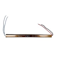 60W / 12V DC strmforsyning, 5A, IP67, slim model, flicker free