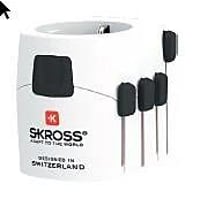 World Adapter Pro, hvid - Skross